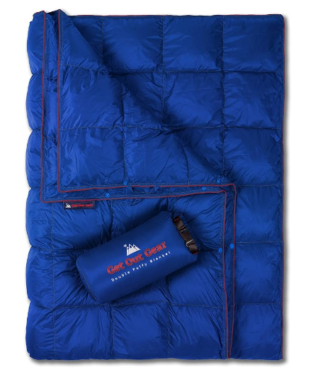 Double Puffy Camping Quilt